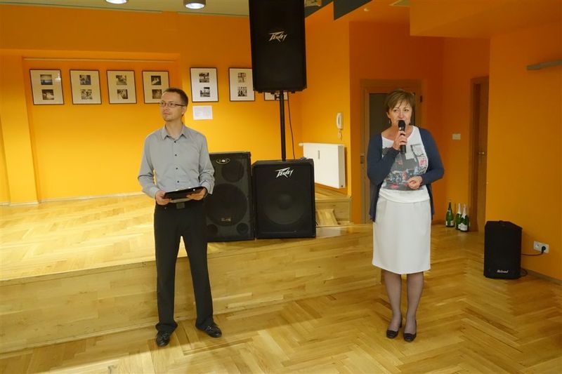 Úvodní slovo ředitelky Domu Kultury Doroty Drabent, foto od W. Nielipiński