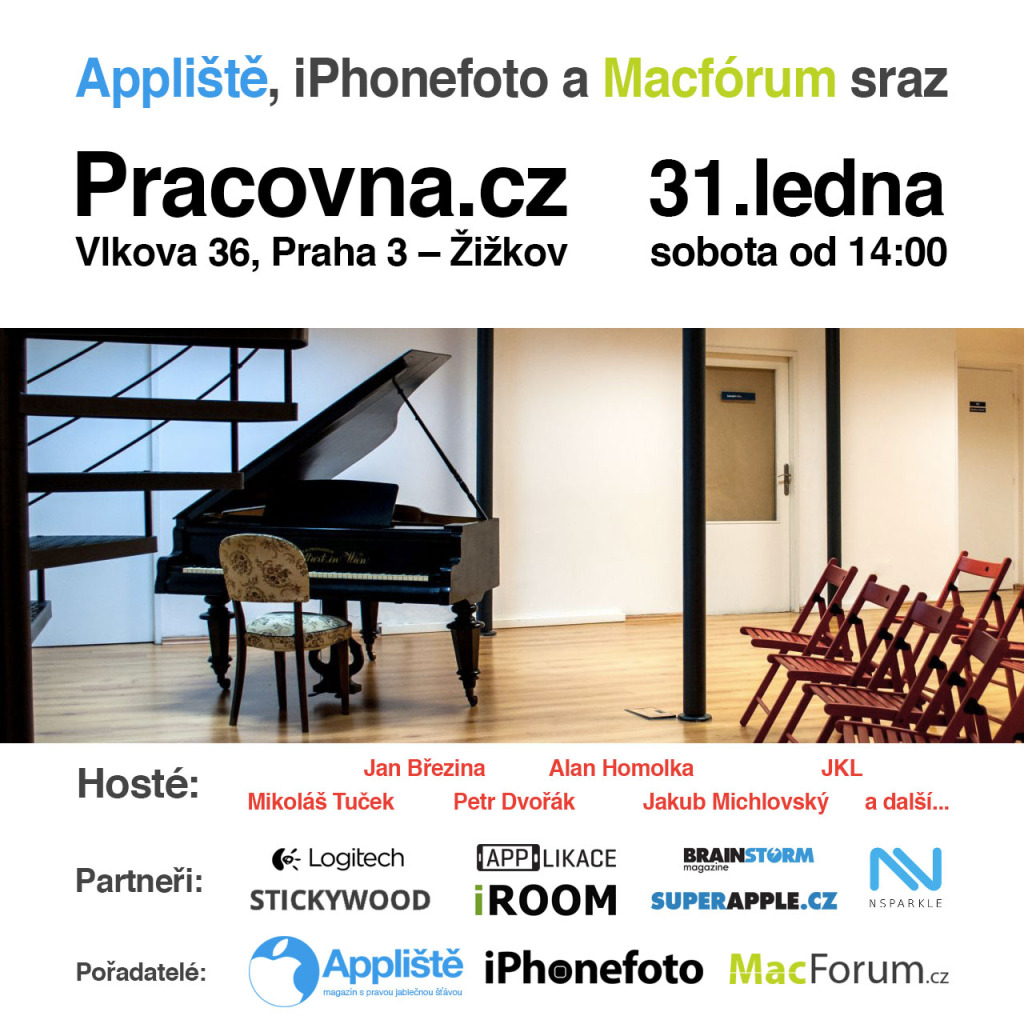 Appliště, iPhonefoto a Macfórum sraz